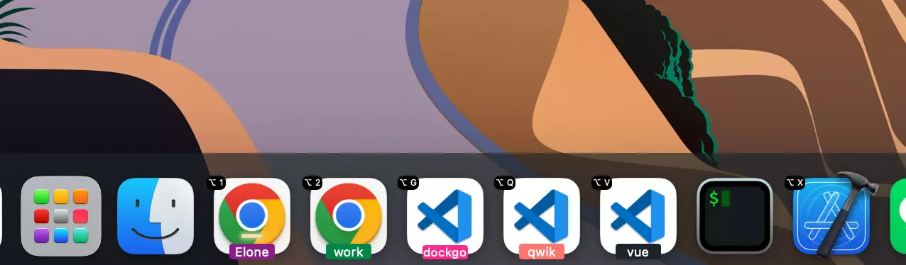 Put the Dock where your eyes already are